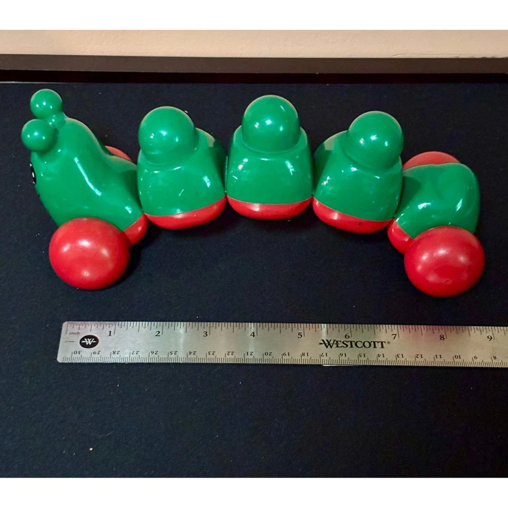Vintage LEGO Primo Duplo Caterpillar Rolling Toy Ladybug Rattle Blocks Set